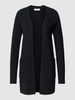 Christian Berg Woman Strickjacke mit Eingrifftaschen Schwarz