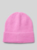 ICHI Beanie mit Strukturmuster Modell 'IAIVO' Pink