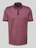 BOSS Regular Fit Poloshirt mit Label-Detail Modell 'Parlay' Purple