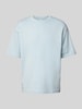 SELECTED HOMME T-shirt met ronde hals, model 'OSCAR' Lichtblauw