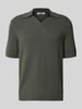 Marc O'Polo DENIM Koszulka polo o kroju regular fit z mieszanki bawełny Khaki