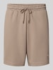 PUMA Performance relaxed fit sweatshorts van katoenmix 'ESS ELEVATED' Leem