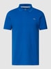 s.Oliver RED LABEL Poloshirt met logostitching Koningsblauw