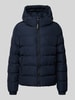 Superdry Gewatteerd jack met ritszakken Marineblauw