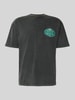 Don´t Waste Culture T-Shirt mit Motiv-Print Modell 'Xandor' Anthrazit