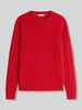 Tommy Hilfiger regular fit pullover van puur katoen Rood