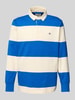 Gant Sweatshirt met polokraag, model 'RUGGER' Koningsblauw