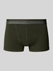 HOM Boxershort met label in band Kaki