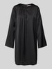 Christian Berg Woman Selection Midikleid mit Raffungen Black