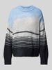 s.Oliver RED LABEL Relaxed fit pullover met strepen  Blauw