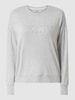 DKNY Sweatshirt in melierter Optik Mittelgrau Melange