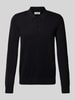 Casual Friday Strickpullover aus reiner Baumwolle Modell 'VALD' Black