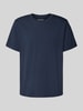 SELECTED HOMME T-shirt o kroju regular fit z mieszanki bawełny model ‘ASPEN’ Granatowy