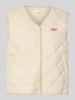 American Vintage regular fit bodywarmer in doorgestikt design model 'YUPIBAM' Offwhite