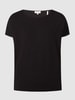 s.Oliver RED LABEL T-shirt met stretch  Zwart