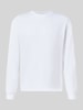 ONLY & SONS bluzka z długim rękawem o kroju relaxed fit z mieszanka bawełny model 'SCASPIAN' Biały