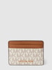 MICHAEL Michael Kors Pasjeshouder met all-over logo Ecru