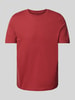 s.Oliver RED LABEL Regular Fit T-Shirt aus reiner Baumwolle mit Rundhalsausschnitt Rot