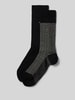 Tommy Hilfiger Socken mit Label-Detail im 2er-Pack Black