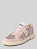 Blauer USA Sneaker mit Label-Badge Modell 'OLYMPIA' Pink