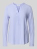 Christian Berg Woman Blusenshirt aus Viskose mit V-Ausschnitt Lavender