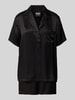 BOSS Pyjama aus reiner Viskose Black