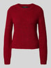 Vero Moda Pullover mit Rundhalsausschnitt Bordeaux