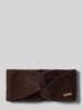 Barts Stirnband mit Knotendetail Modell 'Witzia' Dunkelbraun