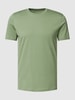 Christian Berg Men T-shirt z okrągłym dekoltem Trzcinowy