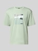 BOSS Green Relaxed fit T-shirt van puur katoen, model 'JOIN' Mintgroen