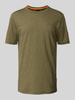 BOSS Orange Regular fit T-shirt van puur katoen, model 'TEGOOD' Kaki