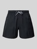 MCNEAL Relaxed Fit Badeshorts mit Logo-Stitching Black