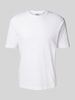 Drykorn T-Shirt mit Strukturmuster Modell 'GILBERD' Weiss