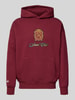 PROHIBITED Hoodie met capuchon Bordeaux