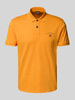 Napapijri Regular Fit Poloshirt mit Label-Stitching Modell 'elbas' Gelb