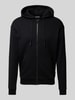 Jack & Jones Bluza rozpinana z kapturem model ‘BRADLEY’ Czarny