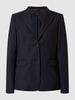 Windsor Blazer van scheerwolmix  Marineblauw