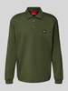 HUGO Poloshirt mit Label-Detail Modell 'Dargenpolo' Dunkelgruen