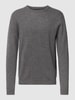 Matinique Strickpullover aus Kaschmir Modell 'MAmordy' Mittelgrau meliert