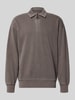 Carhartt Work In Progress Sweatshirt mit Polokragen Mittelbraun