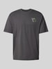 MCNEAL T-shirt met motiefprint, model 'PAXTON' Donkergrijs