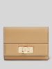 Tommy Hilfiger Portemonnee met logo-applicatie Beige