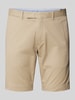 Polo Ralph Lauren Slim Stretch Fit Shorts im unifarbenen Design Beige