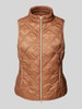 Betty Barclay Bodywarmer met opstaande kraag Camel