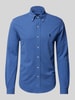 Polo Ralph Lauren Regular Fit Freizeithemd mit Button-Down-Kragen Marine