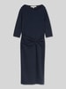 Tom Tailor Tailliertes Businesskleid aus Modal-Mix Marine