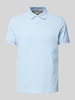 s.Oliver RED LABEL Poloshirt mit Label-Stitching Hellblau