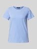 Weekend Max Mara T-shirt met ronde hals, model 'MULTIF' Lichtblauw