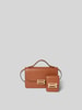 Victoria Beckham Handtasche mit Label-Detail Hellbraun