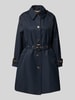 Barbour Trenchcoat met tailleriem, model 'MAIA' Marineblauw